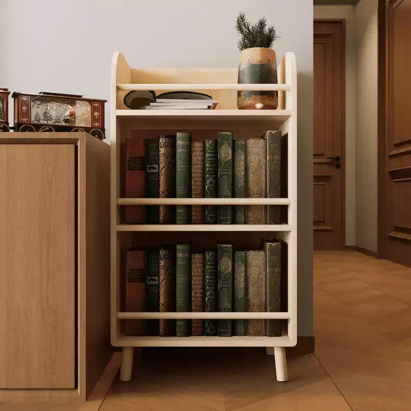 Libreria in legno massello di pino Scaffale per carichi pesanti per soggiorno