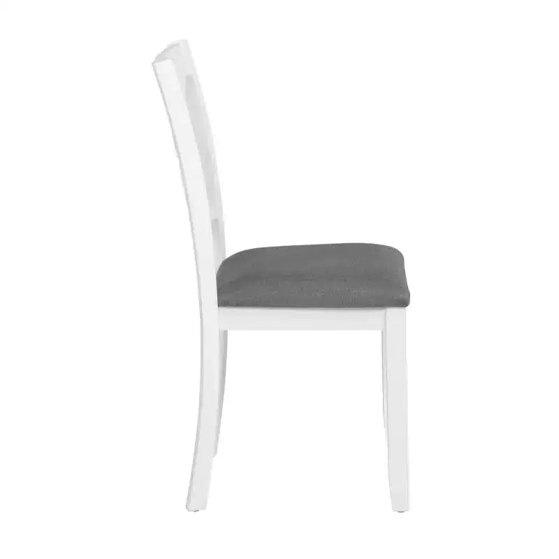 Set di 4 sedie da pranzo in legno, seduta imbottita, per sala da pranzo, soggiorno, cucina, bicolore nero e beige