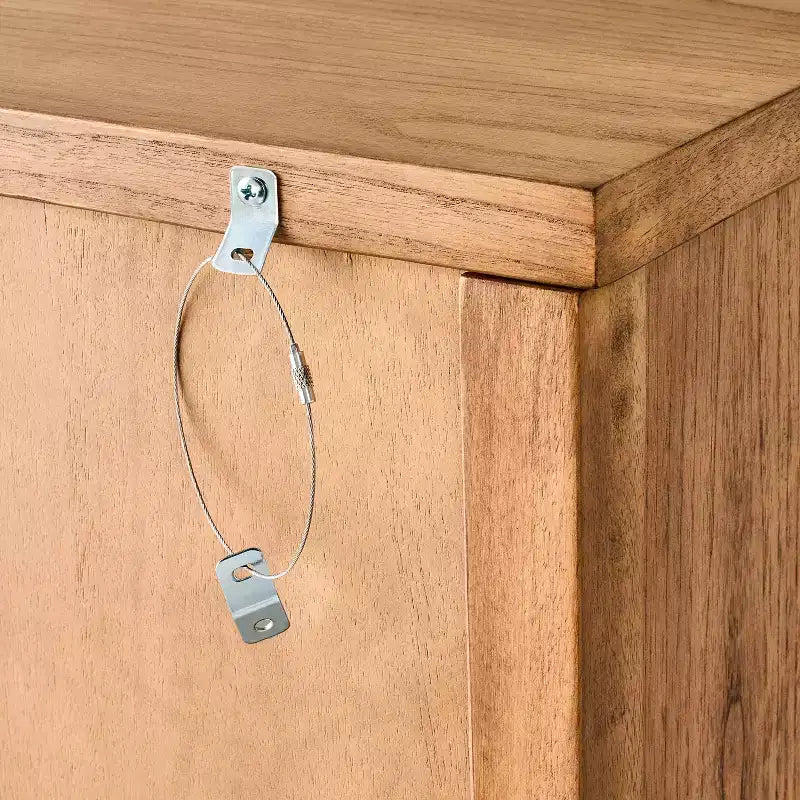 Libreria Arch con ante, libreria ad arco da 72'' con ripiani aperti e mobile contenitore