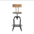 Natural Solid Wood Fir Bar Stool