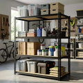 Scaffale portaoggetti 40x20x60, scaffale da garage in metallo regolabile a 4 livelli, ripiani in MDF, capacità 2000 libbre, organizer multiuso