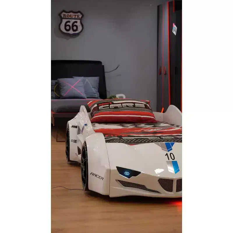 Piattaforma letto per auto per bambini (senza testiera) in ABS